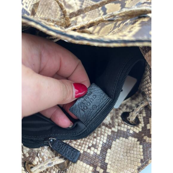 Gucci Vintage Tom Ford Python Bamboo Shoulder Bag [Refurbished] - Picture 9 of 15